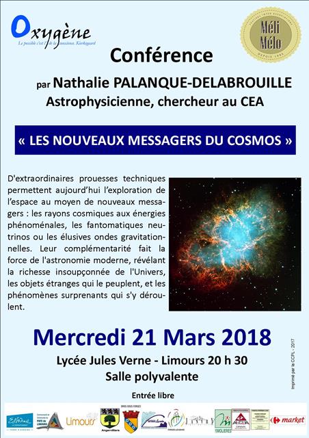 20180321 Les nouveaux messagers du Cosmos